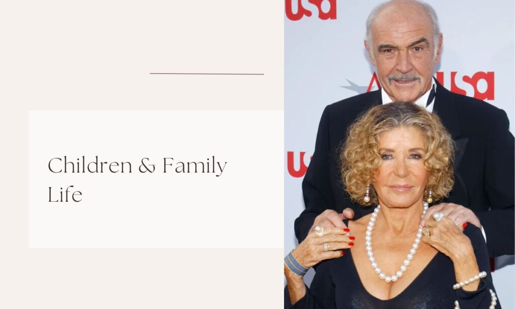 sean connery wife