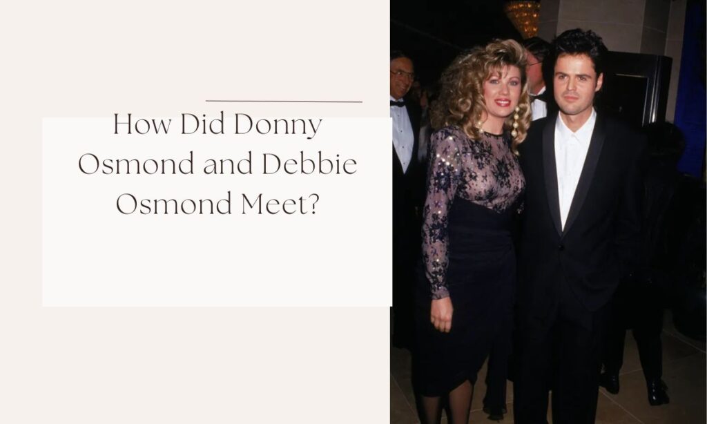 donny osmond wife